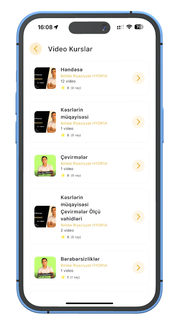 MHM tətbiqi ekran görüntüsü